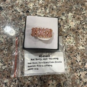 Bomb Party Ring Not Sorry Just Stunning